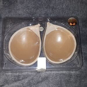 NuBra Tan Backless, Strapless, Self-adhesive Bra Size B NIB